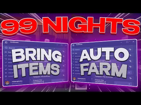 99 NIGHTS IN THE FOREST SCRIPT *GUI* - BRING ALL, DIAMOND, GEM, KILL AURA, CHOP AURA, GOD [Pastebin]