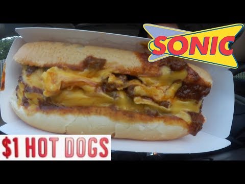 Sonic's $1 Chili Cheese Coney Dog REVIEW! #98