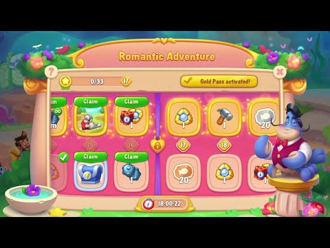 @Fishdom Level 10801. Romantic Adventure Level 17 🔓