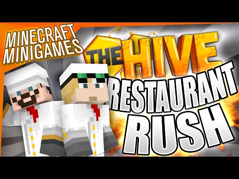 Minecraft Minigames - Restaurant Rush (HiveMC)