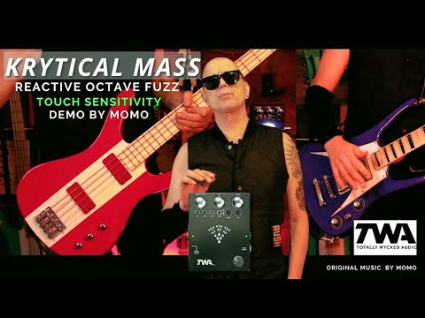 TWA Krytical Mass TOUCH SENSITIVE octave fuzz Demo by MOMO