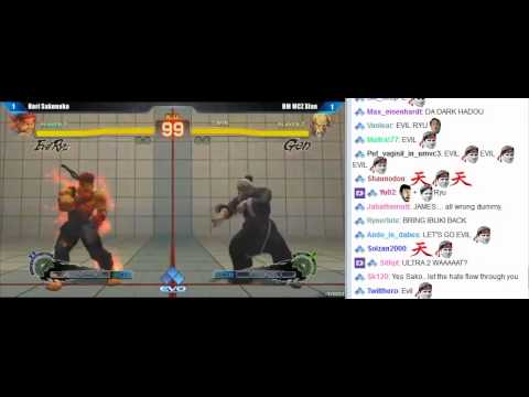 EVO SS4AE 2013 Winners semi Fainal Hori Sako vs DM MCZ Xian