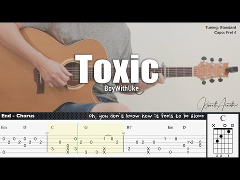 ☆ BoyWithUke-Toxic Sheet Music pdf, - Free Score Download ☆