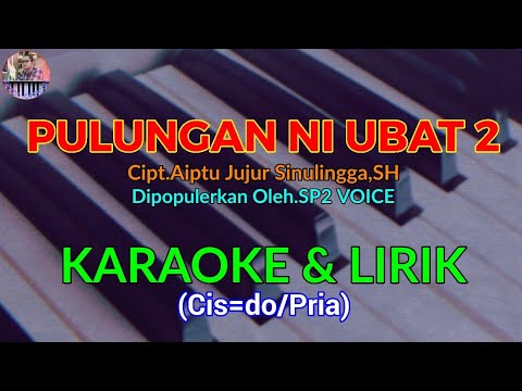 PULUNGAN NI UBAT 2|Cipt.Aiptu Jujur Sinulingga,SH|KARAOKE & LIRIK (Cis=do/Pria)