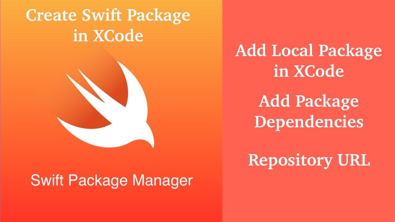 Swift Package Manager : Add Packages Locally in Xcode | Add Dependencies & Use  | Repository URL