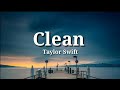 Clean Taylor Swift Lyrics
