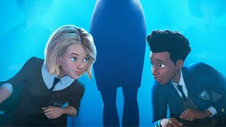 Miles Meets Gwen For The First Time - Spider-Man: Into the Spider-Verse (2018) Movie Clip HD