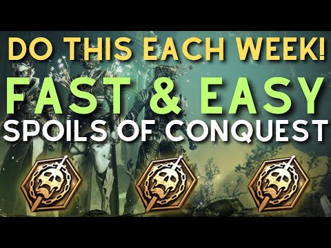 How ANYONE Can Farm 30 Spoils of Conquest EACH WEEK in a FEW MINUTES!