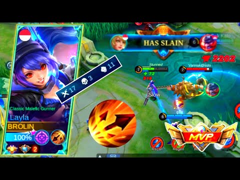 Layla Hack Damage - Build Top 1 Global Layla ~ MLBB