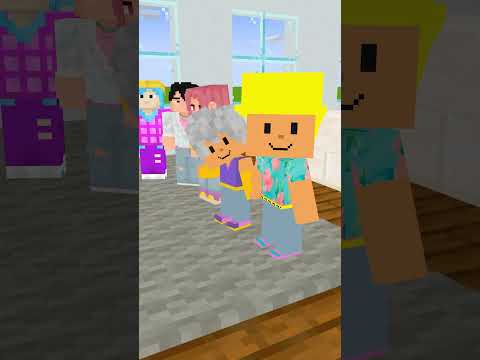 POCOYO MIRA LAS GUERRERAS K POP #shorts #minecraft  #smilingcritters  #minecraft  ​
