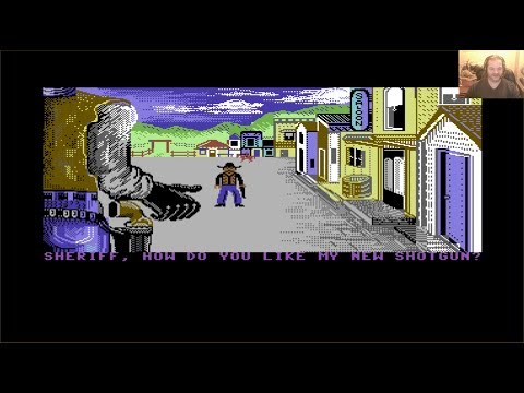 Lukozer Retro Game Review 388 - Law Of The West - Commodore 64