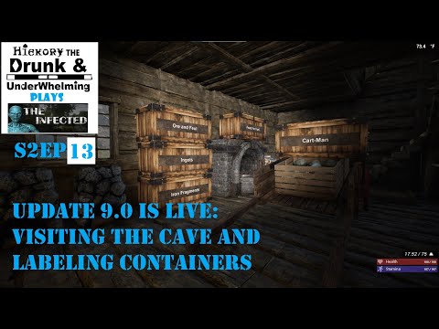 Update 9 is Live! Cave Exploration and Container Labeling S2EP13 The Infected Let's Play