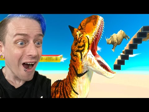 Who Can Jump Over The Dinosaur And Avoid The Spikes