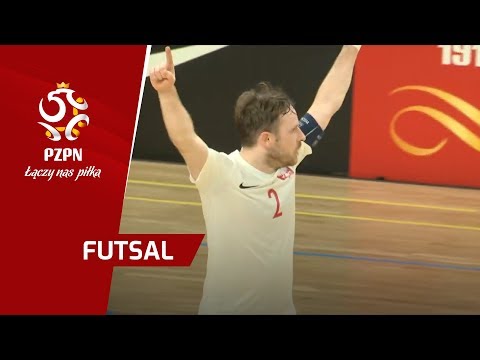 Futsal: Skrót meczu Polska - Rosja (Opole)