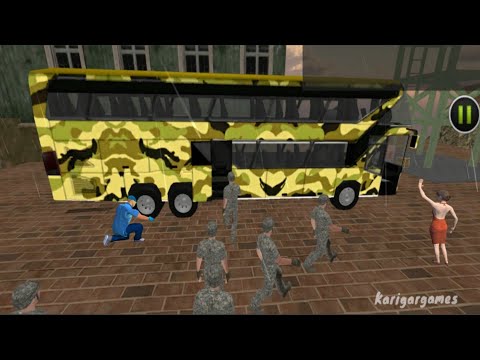 Army Bus Driver 2021 - Real Military Coach Simulator 18 - Android Gameplay
