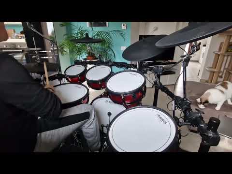 Here we'll stay - Frida ft Phil Collins  - drumcover with Alesis Strike Pro Special Edition E-Drums