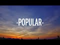 The Weeknd, Madonna, Playboi Carti - Popular (Lyrics)