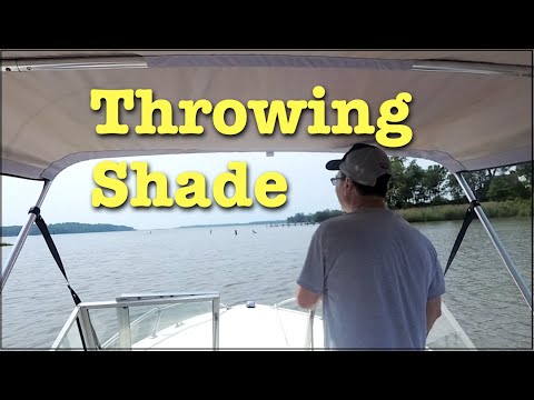 YouTube video about: How to install a bimini top on a boat?