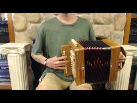 BELTCAJCCW -  Cherry Beltuna Diatonic Button Accordion Cajun C LMMH 10 2 $2299
