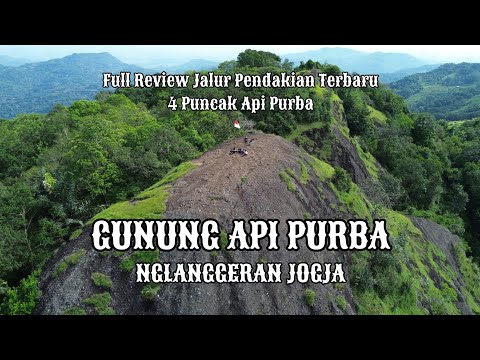 Pendakian GUNUNG API PURBA Nglanggeran Jogja | Full Review 4 Puncak Terbaru & Terlengkap‼️
