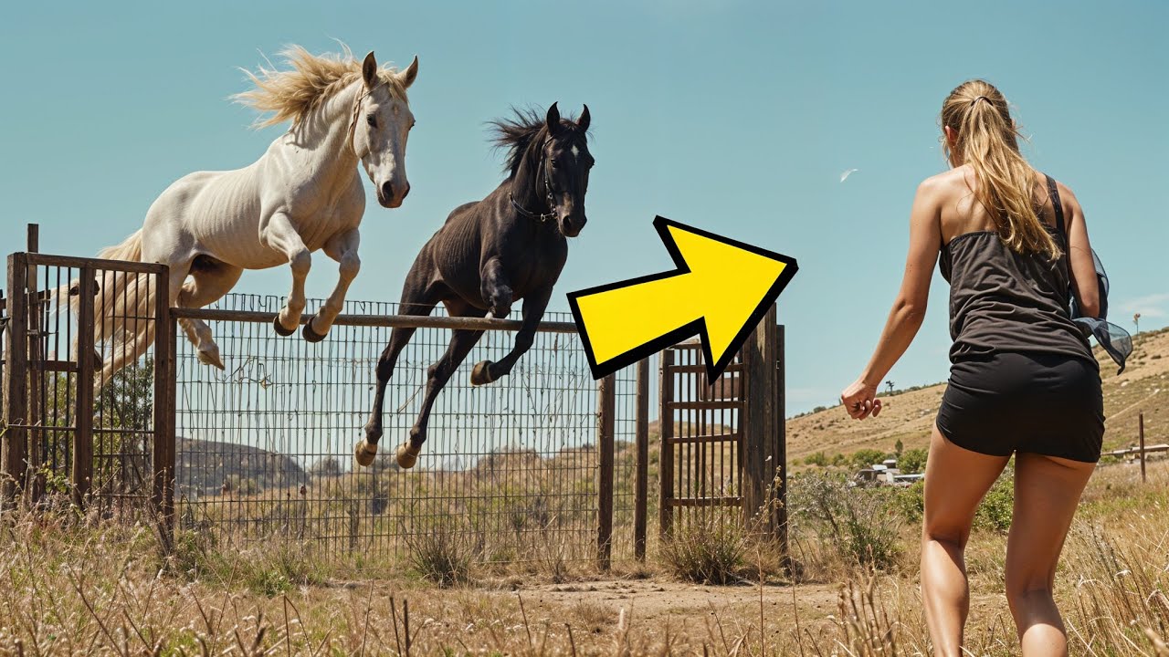 CAVALO FICA LOUCO AO VER UMA GAROTA... O MOTIVO DEIXA SEU DONO EM CHOQUE!