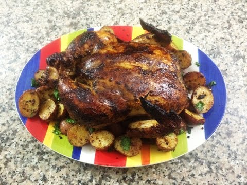 Chipotle Oven Roasted Chicken,  Xmas Dinner, easy recipes