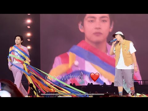 220416 - FANCAM - Ment "Is this real?" - BTS PTD Las Vegas - Day 4 @ Allegiant - 4K 직캠