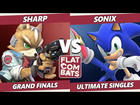 Flat Combats 1 GRAND FINALS - NEST | Sharp (Fox, Samus) Vs. BAN | Sonix (Sonic) SSBU Smash Ultimate