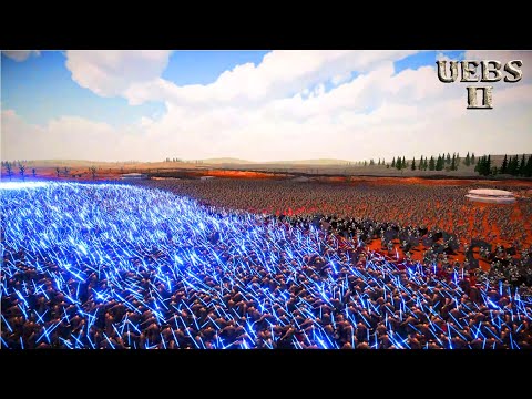 15,000 JEDI KNIGHTS vs 3,000,000 ROHAN WARRIORS | Ultimate Epic Battle Simulator 2 | UEBS 2