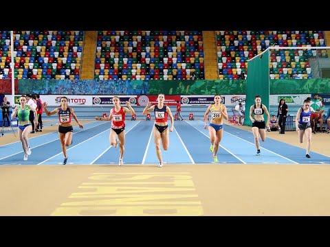 60m Women,  Heat 2, Balkan Indoor U20 Championships, Istanbul TUR