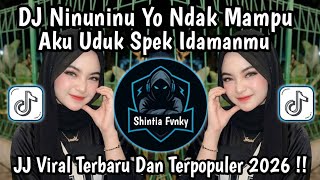 Download lagu DJ NINUNINU YO NDAK MAMPU AKU DUDUK SPEK IDAMANMU SOUND VIRAL TERBARU TIKTOK 2026 mp3