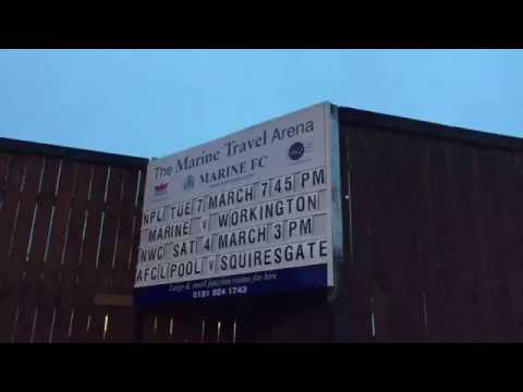 LJMU Sports Journalism - Marine vs Workington