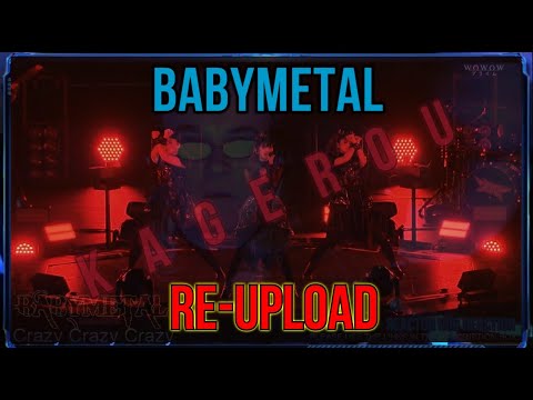 Babymetal - - Kagerou  - Re-Upload from deleted Channel - Link and Sync Reactor Hub Reaction