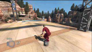 Skate 3 - How to do a front/Backflip on Flat Ground ( HD Tutorial Commentary )
