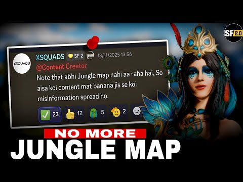 NO MORE JUNGLE MAP 👺🔥 | Official Message EXPLAINED | ScarFall 2.0 Update