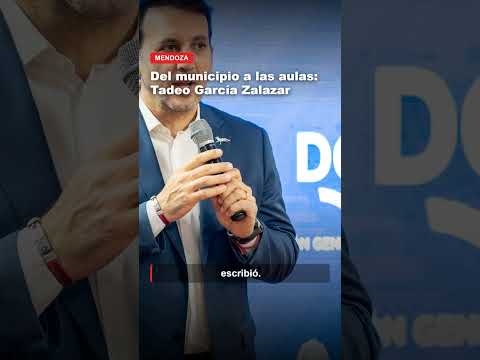 El recorrido del Ministro de Mendoza, Tadeo Garcia Zalazar