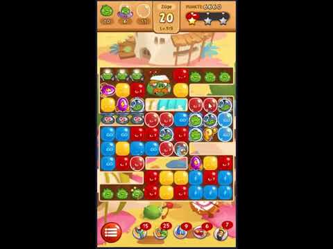 Angry Birds Blast Level 513 - NO BOOSTERS 🎈🐦🎈🐦