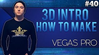 Video thumbnail for Sony Vegas Pro 13: How To Make A 3D Intro - Tutorial #40 by JustAlexHalford
