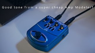 Video thumbnail for Good tone from a super cheap Amp Modeler?! by Rudy Bressers