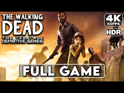 The Walking Dead Definitive Series: SEASON 1 | FULL GAME MOVIE | NO GRAPHIC BLACK | 4K HDR 60FPS
