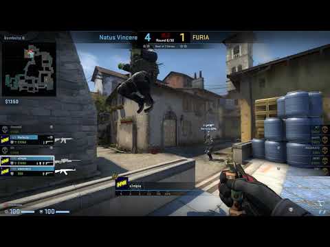 CS:GO POV Demo Na'Vi S1mple (25/14) vs FURIA (de_inferno)