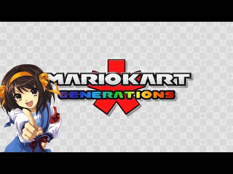 Mario Kart Generations - All Tracks With The Haruhi Mod