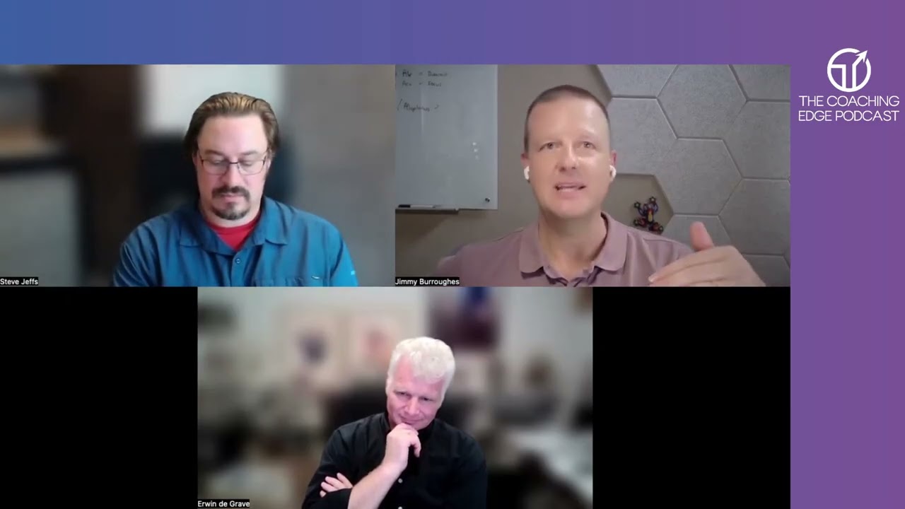 Why Working Harder Doesn’t Make You a Better Leader: Jimmy Burroughes on Burnout Recovery on The Coaching Edge Podcast