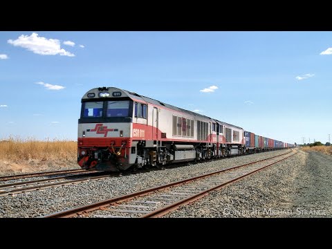 SCT / SBR 7922v Dooen Container Train With CSR011 & CSR005 (23/2/2023) - PoathTV Railways