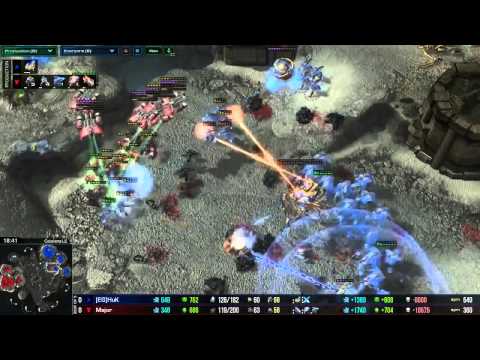 SC2 Destiny I Major vs HuK Game 1 Quarter Final Starcraft 2 2014
