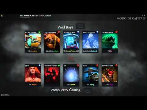 Complexity vs Void Boys - BTS Americas - Jogo 1 - @Aedrons e @SangueV