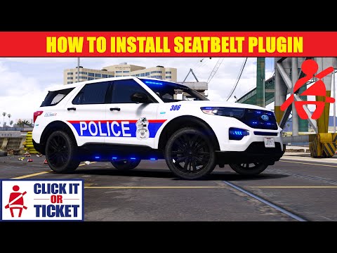 How To Install Seatbelt Plugin | LSPDFR | #lspdfrtutorials