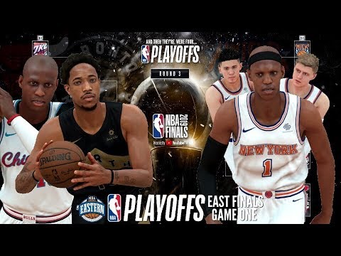 EASTERN CONFERENCE FINALS VS ... | KNICKS MYGM (EP.62) (NBA 2K18 PS4)