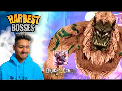 The Hardest Dungeon Bosses On A Mobile MMORPG Order & Chaos online