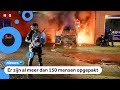 Opnieuw onrustige nacht met rellen en arrestaties